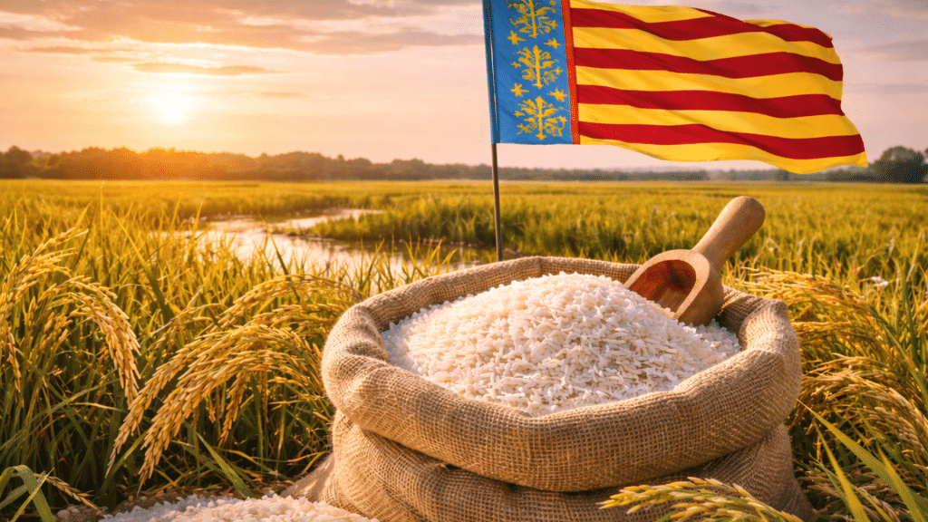 arroz de origen valenciano